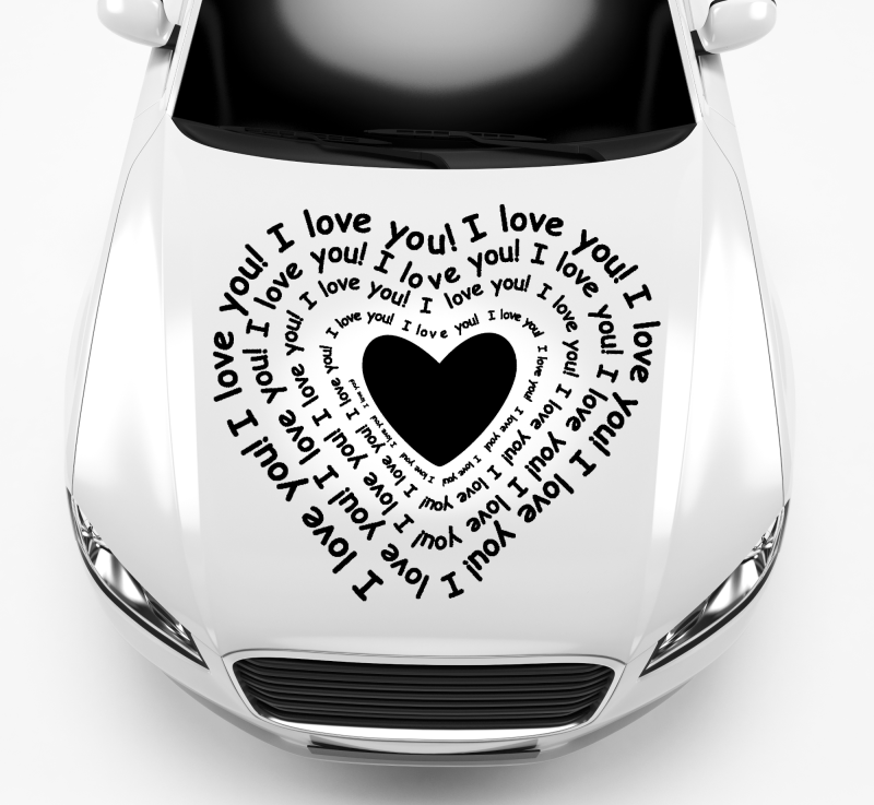 Preview: Aufkleber 36015 Love You